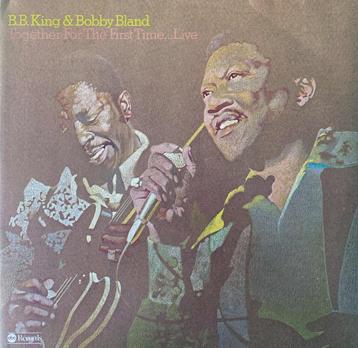 2LP B.B. KING &BOBBY BLAND LIVE TOGETHER FOR THE FIRST TIME beschikbaar voor biedingen