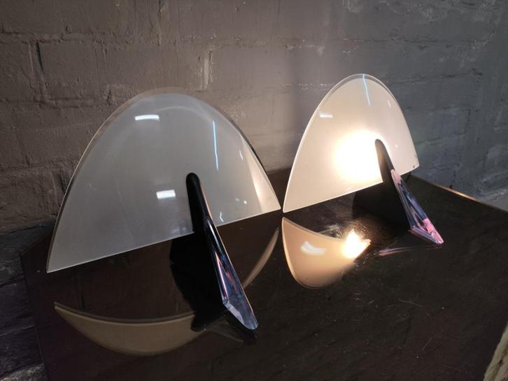 wandlampen Mazzega Carlo Nason, Huis en Inrichting, Lampen | Wandlampen, Gebruikt, Glas, Ophalen