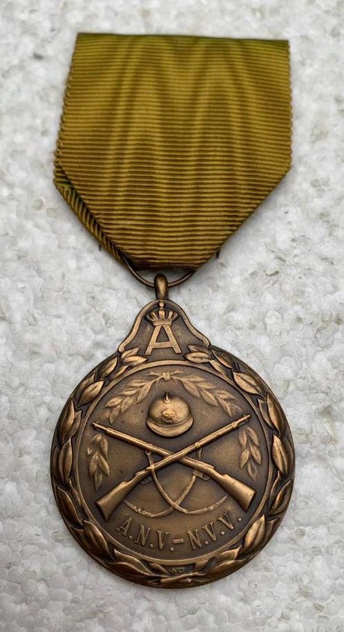 Medaille, Ad Honores Vrijwilligers wapenstilstand 1918-19, Verzamelen, Militaria | Algemeen, Landmacht, Lintje, Medaille of Wings