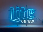 Oude Lite on tap reclame NeoN verlichting, Verzamelen, Ophalen, Gebruikt, Lichtbak of (neon) lamp