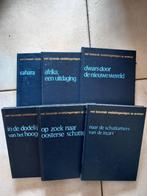 Met beroemde ontdekkingsreizigers op avontuur 12 delig, Ophalen of Verzenden, Zo goed als nieuw