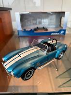 SOLIDO 1:18 SHELBY AC COBRA 427 MKII 1965 nickel, Ophalen of Verzenden, Zo goed als nieuw, Auto, Solido