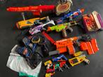 Lot Nerf: 12 geweren, vestjes, brillen, etc, Kinderen en Baby's, Ophalen
