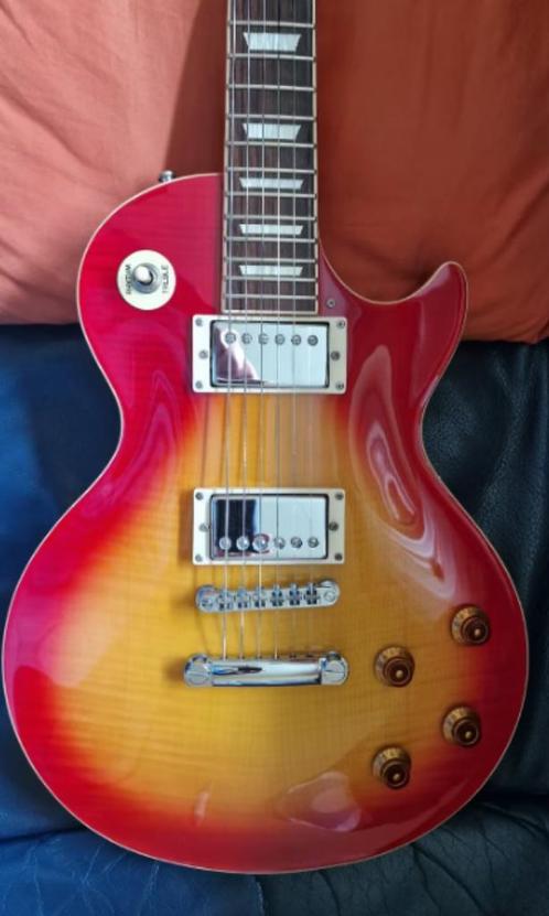 Epiphone Les Paul Standard Bohemia, gemodificeerd, Muziek en Instrumenten, Snaarinstrumenten | Gitaren | Elektrisch, Zo goed als nieuw