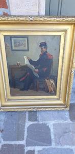 Schilderij C.Payen 1855, Ophalen