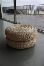 Rieten Poefjes Ikea, Huis en Inrichting, Ophalen, Gebruikt, Rond, Riet of Rotan