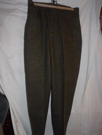 WWII Canadian battle dress trousers serge beschikbaar voor biedingen