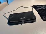 Rock clutch handtas zwart zadig &voltaire, Ophalen, Zo goed als nieuw, Zwart