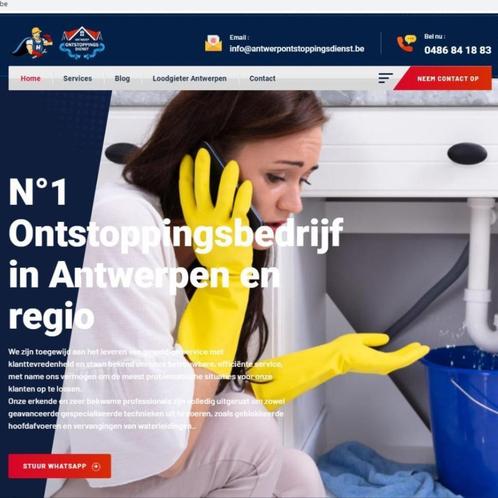 Ontstoppingsdienst Antwerpen - Loodgieter -  0486841883, Diensten en Vakmensen, Loodgieters en Installateurs, Installatie, Onderhoud