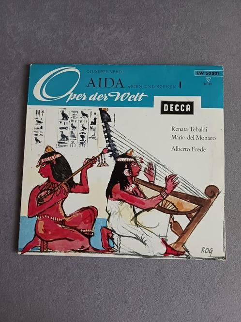 LP Giuseppe Verdi AIDA, CD & DVD, Vinyles | Classique, Utilisé, Opéra ou Opérette, Enlèvement ou Envoi