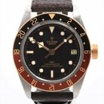 Tudor Black Bay GMT S&G volledige set, Overige merken, Leer, Staal, Verzenden