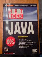 Het boek JAVA, Boeken, Informatica en Computer, Ophalen of Verzenden, Zo goed als nieuw