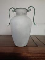 Grand vase blanc de style grec, Maison & Meubles, Accessoires pour la Maison | Vases, Comme neuf, Enlèvement