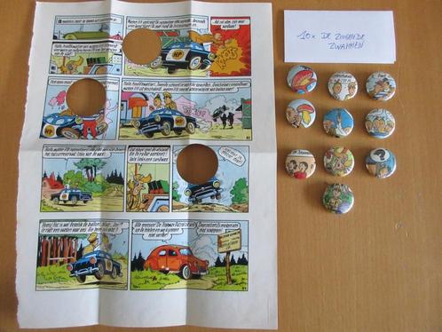 Buttons Suske en Wisks, Collections, Personnages de BD, Comme neuf, Ustensile, Bob et Bobette, Enlèvement ou Envoi