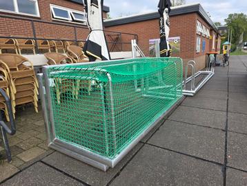Voetbalgoal,Vandaag afhalen. Calzio Voetbaldoelen  beschikbaar voor biedingen