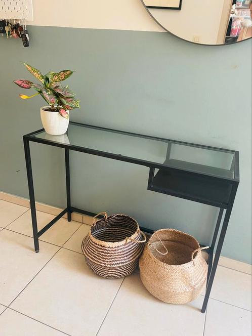 Bijzettafel / hal meubel, Huis en Inrichting, Tafels | Sidetables, Zo goed als nieuw, 25 tot 50 cm, 100 tot 150 cm, Rechthoekig