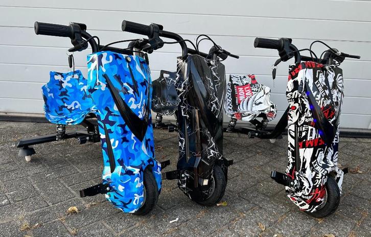 Elektrische Drift Trike Kart 250W Bluetooth cadeautip NIEUW, Kinderen en Baby's, Speelgoed | Buiten | Accuvoertuigen, Nieuw, Ophalen of Verzenden