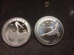 2021 + 2022 Barbados - Pelicans - 2 x 1 oz silver, Postzegels en Munten, Munten | Oceanië, Ophalen of Verzenden, Setje, Zilver