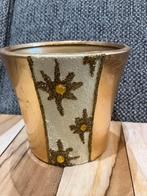 Decoratieve bloempot kerst 11 cm hoog, Ophalen of Verzenden, Gebruikt