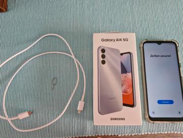 Samsung galaxy A14 5g met glasbescherming+hoesje beschikbaar voor biedingen