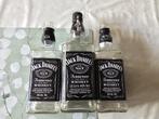 3 lege Jack Daniel’s whiskey flessen en glas, Ophalen of Verzenden