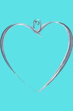 Groot plexi hart 10 cm (9 stuks), Ophalen of Verzenden, Nieuw, Kraamcadeau