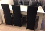 Eettafel met 6 stoelen in zeer goede staat, Huis en Inrichting, Tafels | Eettafels, Ophalen, Gebruikt