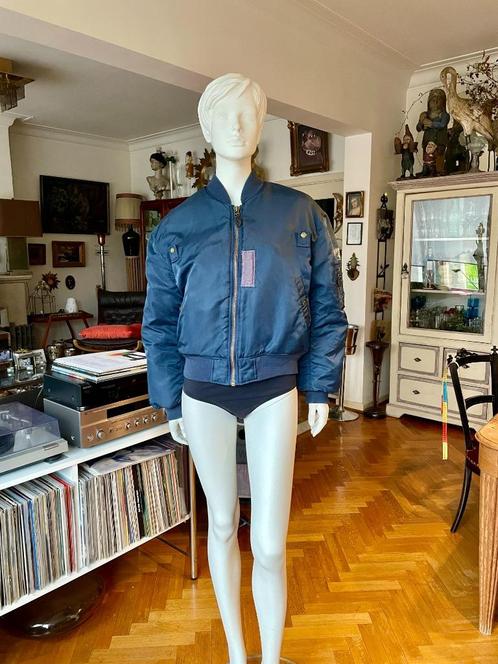 Bomberjack van authentiek model vintage bombers Replay co, Kleding | Heren, Overige Herenkleding, Gedragen, Ophalen of Verzenden