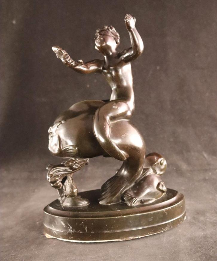 « Le garçon de la mer » de Just Andersen, Antiquités & Art, Art | Sculptures & Bois, Enlèvement ou Envoi