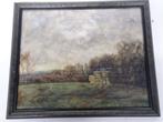 A5272 Aquarel van A Hamming, Antiek en Kunst, Kunst | Schilderijen | Klassiek, Ophalen of Verzenden