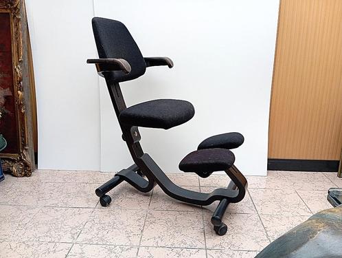 RYBO balans Varius ergonomische stoel Noorwegen, Huis en Inrichting, Bureaustoelen, Gebruikt, Bureaustoel, Zwart, Ergonomisch