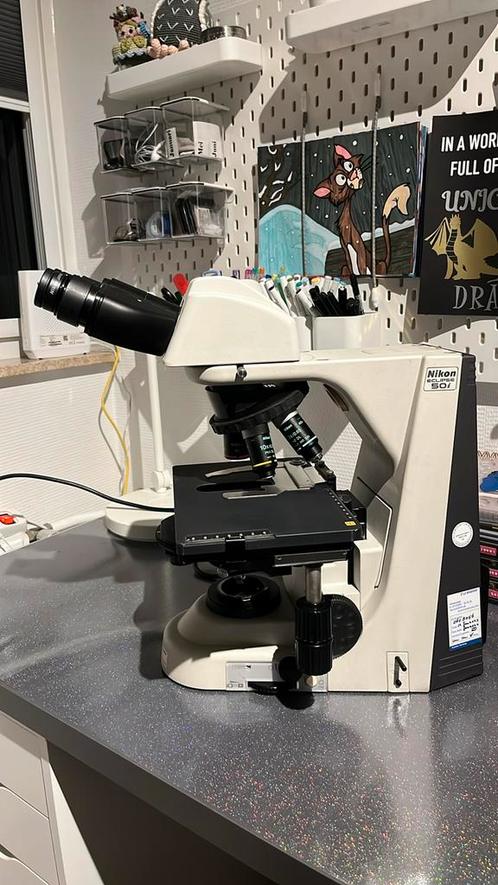 Nikon Eclipse 50i, TV, Hi-fi & Vidéo, Matériel d'optique | Microscopes, Utilisé, Microscope biologique, Moins de 400x, Enlèvement ou Envoi