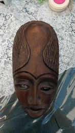 Afrikaans masker gesneden hout, Antiek en Kunst, Ophalen