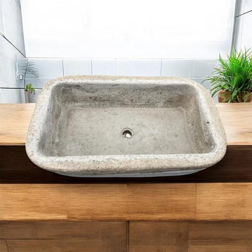 beton wasbak gootsteenbak, Doe-het-zelf en Bouw, Sanitair, Steen, Ophalen