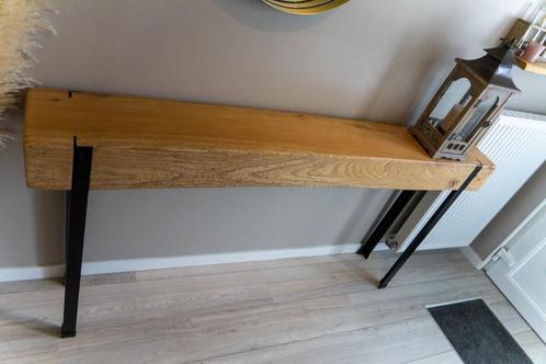 Ancient Elm Beam Console, Huis en Inrichting, Overige Huis en Inrichting, Nieuw, Ophalen of Verzenden
