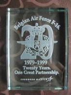 20 ans de F-16 dans l'armée de l'air belge 1979-1999., Collections, Aviation, Écusson, Insigne ou Logo, Enlèvement ou Envoi, Neuf