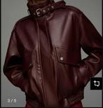 BERSKA Bordeaux leatherlook damesjack, Ophalen, Zo goed als nieuw, Maat 36 (S), Overige kleuren