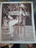 Oud, Antiek en Kunst, Kunst | Litho's en Zeefdrukken, Ophalen of Verzenden