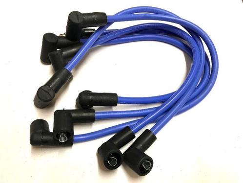 Bougiekabel performance set blauw Classic Mini Cooper., Auto-onderdelen, Elektronica en Kabels, Mini, Oldtimer onderdelen, Rover