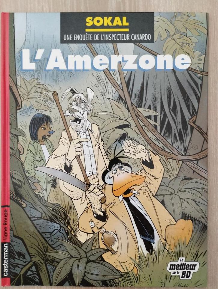 BD Canardo Tome 5 L'Amerzone de Sokal, Boeken, Stripverhalen, Gelezen, Eén stripboek, Ophalen of Verzenden