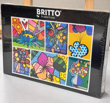 Bluebird Romero Britto Collage Flowers 2000 stukjes puzzel beschikbaar voor biedingen