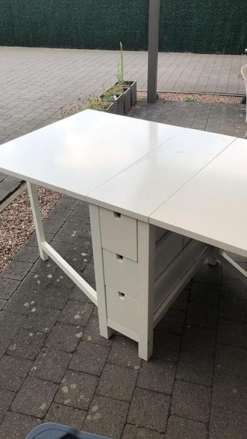 Norden Ikea klaptafel - wit beschikbaar voor biedingen
