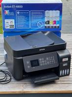 Epson ET-4800 printer met ecotank en extra set inkt., Printer, Ophalen of Verzenden, Zo goed als nieuw, Ingebouwde Wi-Fi