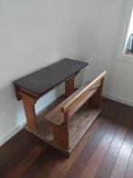 Oude schoolbank, Ophalen, Bureau