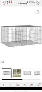 Enclos cage lapins etc neuf 2 pièces, Animaux & Accessoires, Enlèvement ou Envoi, Comme neuf, Cage