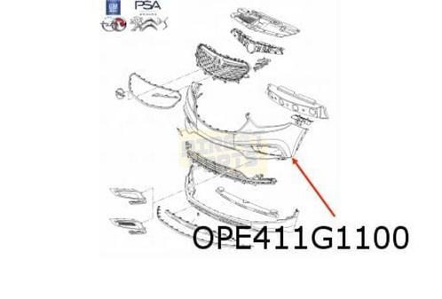 Opel Mokka X (9/16-9/19) voorbumper (te spuiten) Origineel!, Auto-onderdelen, Carrosserie, Bumper, Opel, Voor, Nieuw, Verzenden