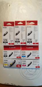 Inkt cartridges voor Canon 7 stuks, Computers en Software, Printerbenodigdheden, Ophalen of Verzenden, Nieuw, Cartridge, Canon