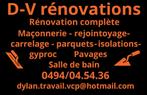 Tous travaux de rénovations constructions amenagement
