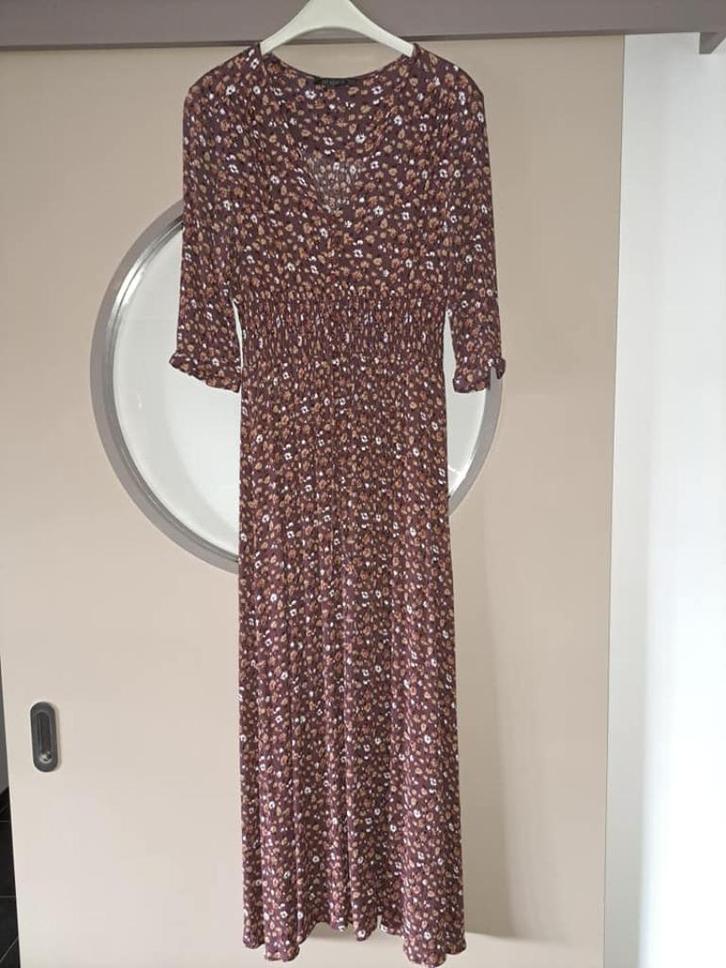 Jöwell toffe jurk, S/M, maxi jurk, 134 cm lang, Kleding | Dames, Jurken, Zo goed als nieuw, Maat 36 (S), Onder de knie, Ophalen of Verzenden