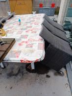 Tafel   +   6   zetels ( voor buiten ), Ophalen of Verzenden